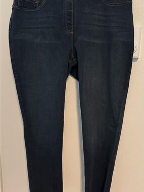 Women’s NYGARD Dark Indigo Ankle Jeans - distressed cuff, Slim Fit